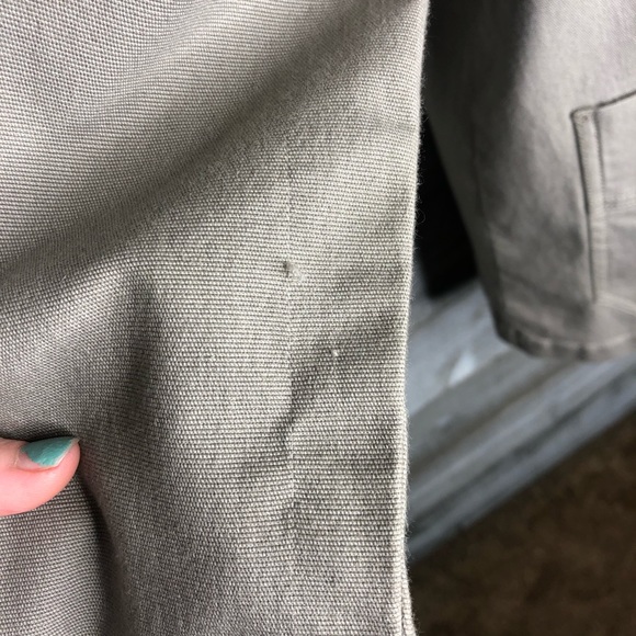 Eileen Fisher organic cotton button pocket jacket - Picture 4 of 7